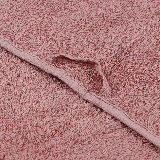 Полотенце банное 70х140 см, 100% хлопок, 600 г/м2, Бархатное, Bella Carine, сухая роза, Турция, FT-4-70-1646