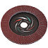 Круг лепестковый торцевой КЛТ2 для УШМ, LugaAbrasiv, диаметр 150 мм, посадочный диаметр 22 мм, A40, шлифовальный - фото 2