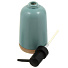 Дозатор для жидкого мыла, Бамбук, керамика, 7.6x12/17.5 см, бирюза, CE2504CA-LD - фото 3