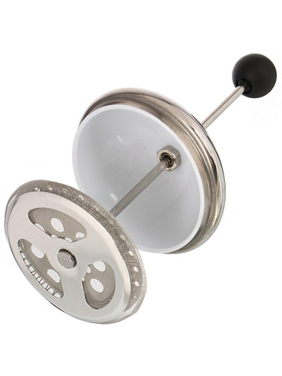 Френч-пресс 0.6 л, нержавеющая сталь, Mallony, Classico, серебряный, 950144