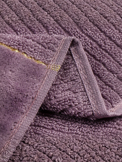 Полотенце банное 70х140 см, 100% хлопок, 500 г/м2, Оксфорд, пыльно-сиреневое, Узбекистан, 5311570140