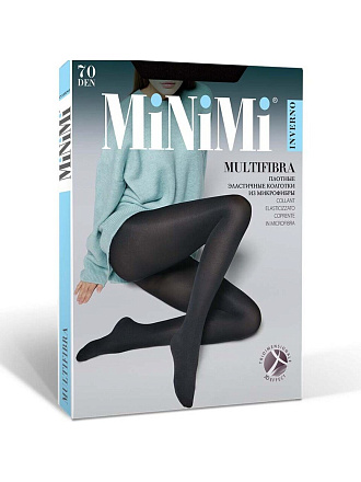 Колготки Minimi, Mini Multifibra, 70 DEN, р. 4, nero/черные