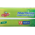 Пеленки для домашних животных одноразовые, гелевые, приучение к месту, Mr.fresh, 15 шт, 40х60 см - фото 2