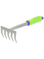 Грабли прямые, 5 зуб, сталь, 11.5 см, Palisad, Connect, 115х275 мм, черенок пластиковый, 63003 - фото 4