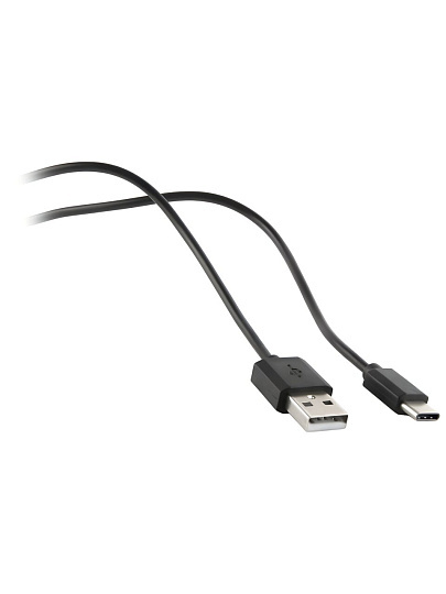 Кабель USB, Red Line, USB Type-C, 1 м, черный, УТ000010553