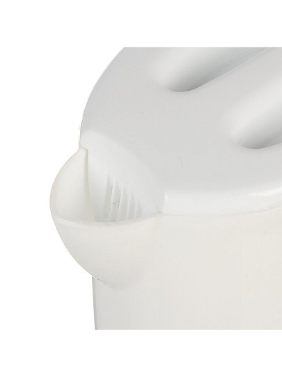 Чайник электрический Vepsmann, VN-160, белый, 0.5 л, 500 Вт, открытый нагревательный элемент, пластик