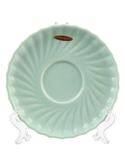 Чайная пара фарфор, 2 предмета, на 1 персону, 220 мл, Nouvelle Home, Fresh Taste, 1730269, Light green