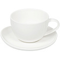 Чайная пара из фарфора Tudor England Royal white TU9999-3, 240 мл