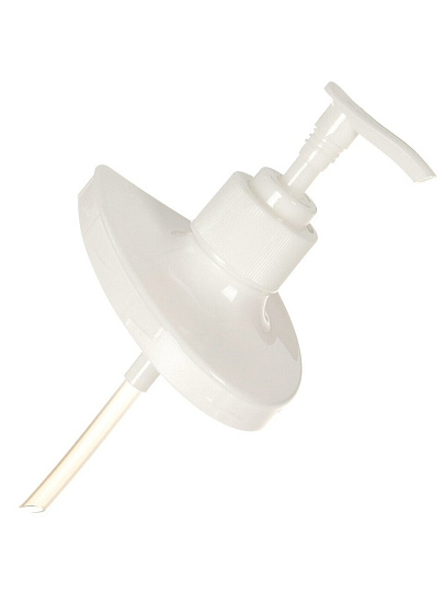 Подставка для моющих средств, пластик, с дозатором, белая, Idea, М 1149