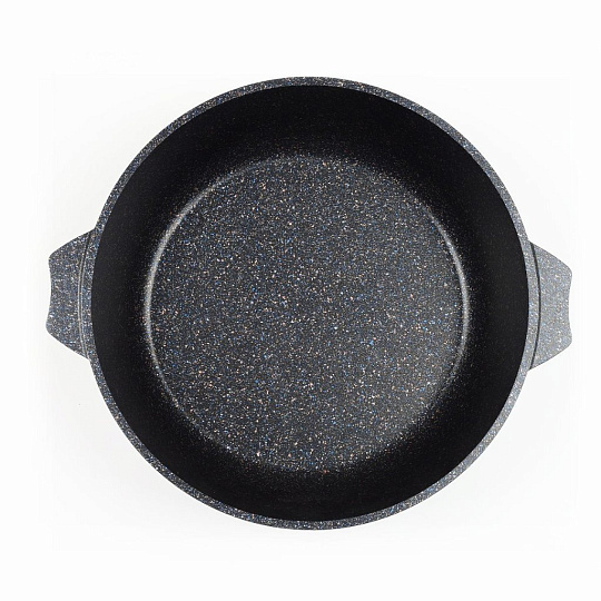 Жаровня алюминий, 28 см, антипригарное покрытие, Мечта, Гранит star, 34803, с крышкой