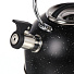 Чайник нержавеющая сталь, 2.7 л, со свистком, ручка бакелитовая, Daniks, Черный мрамор, индукция, PR-2205 - фото 5