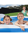 Бассейн надувной Bestway, 213х206х69 см, 54153, 575 л, с сиденьями и подголовниками - фото 6