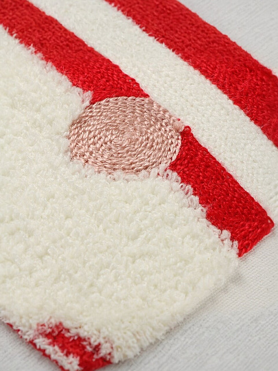 Чехол на подушку Гномики, 100% полиэстер, 45 х 45 см, белый, декоративный, A130016