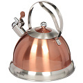 Чайник из нержавеющей стали Bergner 3745BG медный со свистком, 3 л - фото 3