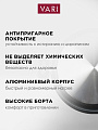 Жаровня алюминий, 28 см, антипригарное покрытие, крышка стекло, Vari, Лучшая цена, EVG73128/11, с крышкой - фото 3