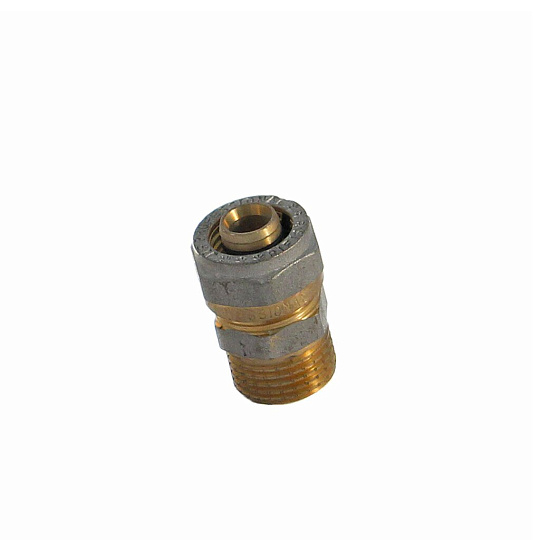 Металлопластиковая муфта d20х1/2&quot;, наружная резьба, Frap, F306.2004