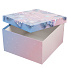 Подарочная коробка картон, 23х23х13 см, квадратная, Зимняя сказка, Д10103К.372.1 - фото 3