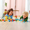 Конструктор Lego, Duplo, Большая коробка с кубиками, 1-3 лет, 85 деталей, 10914 - фото 7