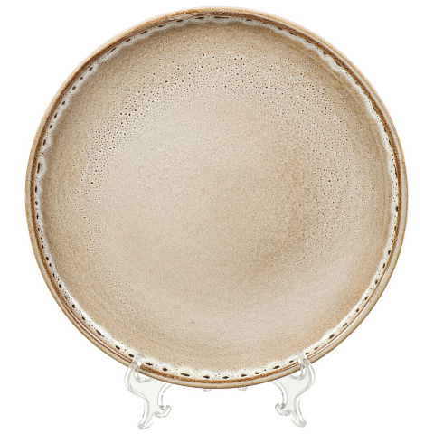 Тарелка обеденная, керамика, 24 см, круглая, Агат №2, 10001240