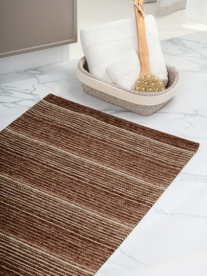 Ковер интерьерный 0.55х0.85 м, Лаос, прямоугольный, без рисунка, 21545