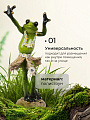 Фигурка декоративная полистоун, Танцующая лягушка, 24.5 см, Y4-9101 - фото 2