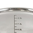 Кастрюля нержавеющая сталь, 2.5 л, с крышкой, крышка стекло, Daniks, Карлин, GS-01332G-18, индукция - фото 2