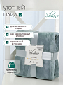 Плед 1.5-спальный, 150х200 см, велсофт жаккард, 100% полиэстер, Silvano, Lotus, зеленый, 150/006-LOT/LA - фото 5