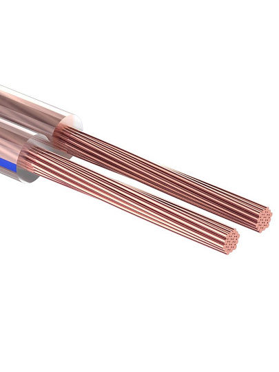 Провод акустический, 2х1.5 мм², 100 м, прозрачный, PROconnect, BL, 01-6206-6