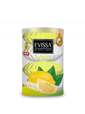 Мыло Evissa, Лимон, 4 шт, 110 г