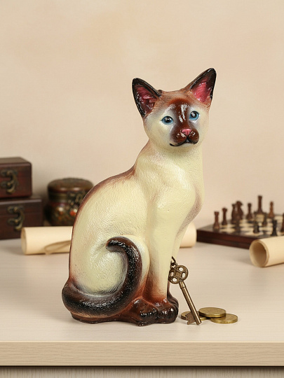 Копилка Кошка Лаура, 22х22х40 см, гипс, 274