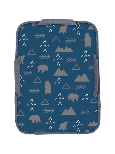 Ледянка ткань, прямоугольная, 54х40 см, Nika, Принт Северный, ЛПП4054/С