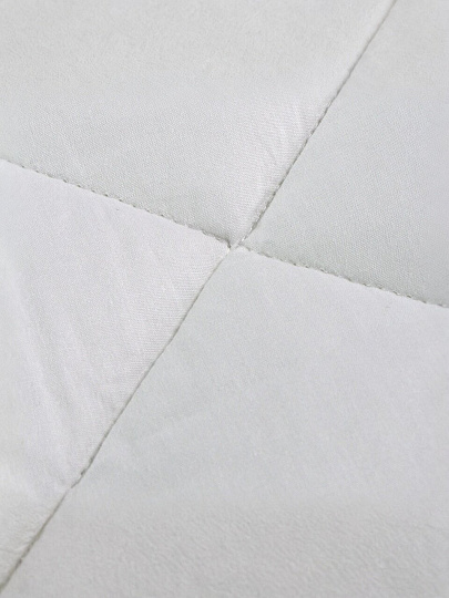 Одеяло евро, 200х220 см, Лебяжий пух, волокно полиэфирное, 180 г/м2, облегченное, чехол 100% хлопок, Silvano