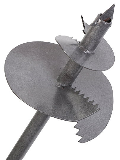 Бур шнековый 1000 мм, глубина бурения 1 м, d бурения 200 мм