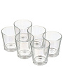Рюмка 50 мл, стекло, 6 шт, Glasstar, Радуга 1, RN50