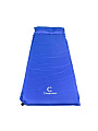 Коврик самонадувающийся, 188х65х5 см, с подушкой, стандарт, Следопыт, PF-KS-13, синий - фото 2