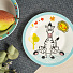Набор детской посуды фарфор, 3 шт, Зебра, кружка 240 мл, тарелка 17.5 см, салатник 17.5 см, 3-3201 - фото 3