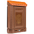Ящик почтовый металлический замок, коричневый с орлом, Цикл, Премиум, 5920-00 - фото 2