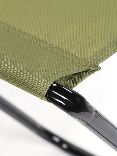 Стул складной со спинкой, металл, усиленный, 35х35х58 см, замкнутая ножка