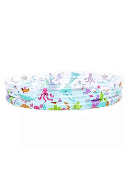 Бассейн надувной Bestway, 183х33 см, Дип Дайв, 51005, 480 л, от 2 лет