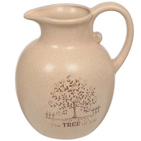 Кувшин керамический Terracotta The TREE of Life TLY1128-TL-AL, 1.85 л