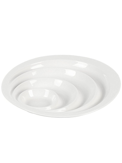 Блюдо керамика, сервировочное, круглое, 24.5 см, Y4-8300