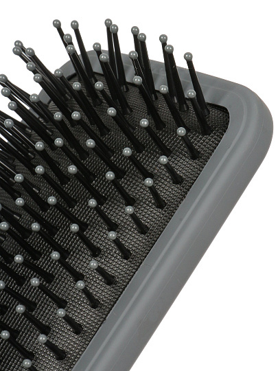 Расческа для волос массажная, квадрат, графит, Studio style, 844165-4550