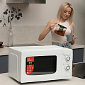 Микроволновая печь Accesstyle, MS20K100W, 20 л, 700 Вт, механическая, 5 уровней мощности, белая - фото 7