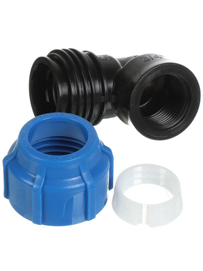 ПНД уголок d25х3/4&quot;, внутренняя резьба, Spektr