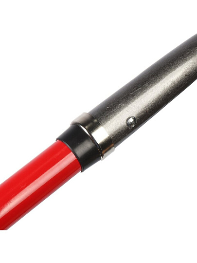 Лопата совковая, рельсовая сталь, 250х290х1300 мм, черенок фибергласс, с рукояткой, S519 FHD