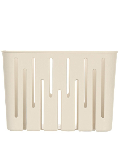 Корзина кухонная, 16х11х12 см, прямоугольная, пластик, для хранения, Y4-9245