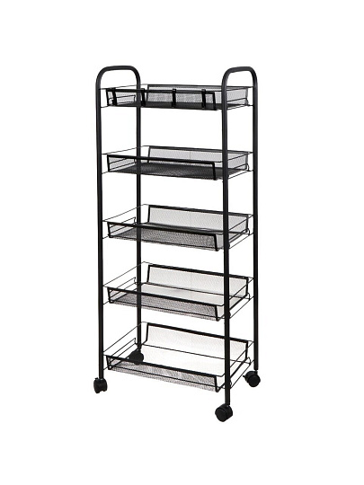 Полка универсальная, железо, 5 секций, 45х26х105 см, прямая, Y9-251