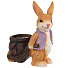 Фигурка садовая декоративная Кролик с кашпо, 30х18х34 см, полистоун, Y4-8099 - фото 2