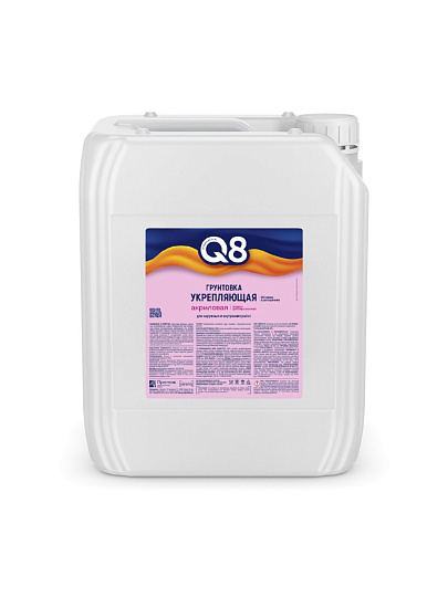 Грунтовка водно-дисперсионная, акриловая, Formula Q8, проникающая, 5 л