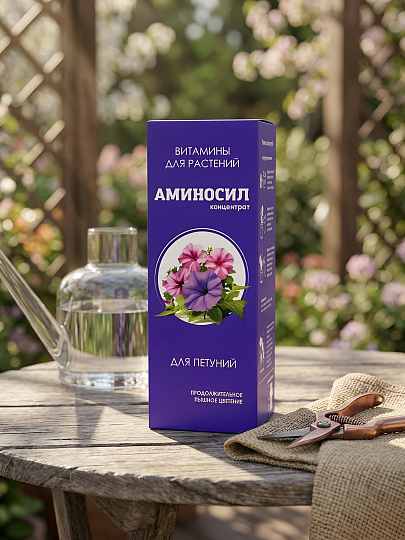 Удобрение для петуний, концентрат, жидкость, 250 мл, Аминосил